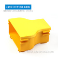 yellow fiber optic cable channel 240mm